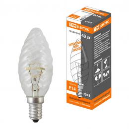 Изображение продукта Лампа накаливания TDM Electric Е14 40W прозрачная SQ0332-0013 